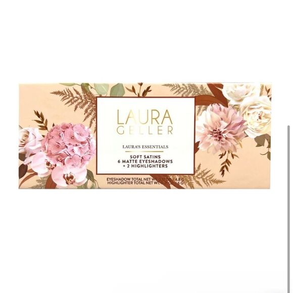 Laura Geller Laura’s Essentials soft satins & Matt Eyeshadows w 2 highlighters - Picture 5 of 9